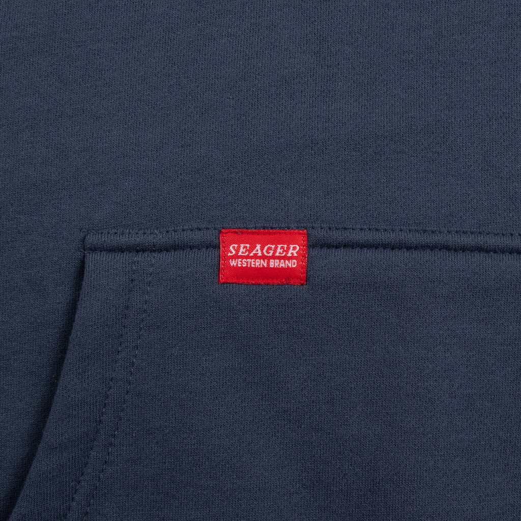 Company Hoodie Petrol Blue