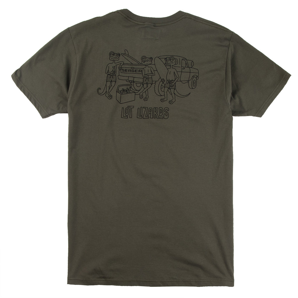 Lot Lizards Tee Military Green
