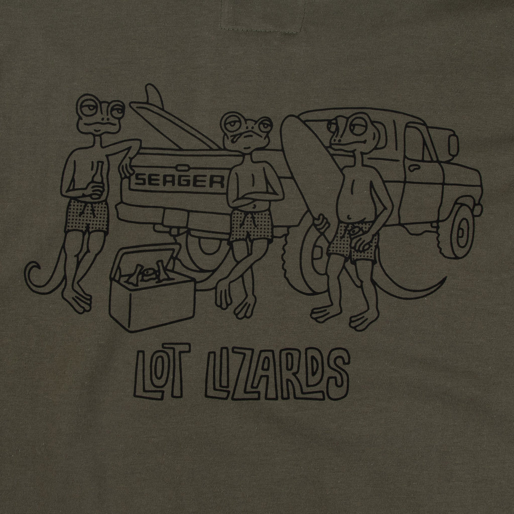 Lot Lizards Tee Military Green
