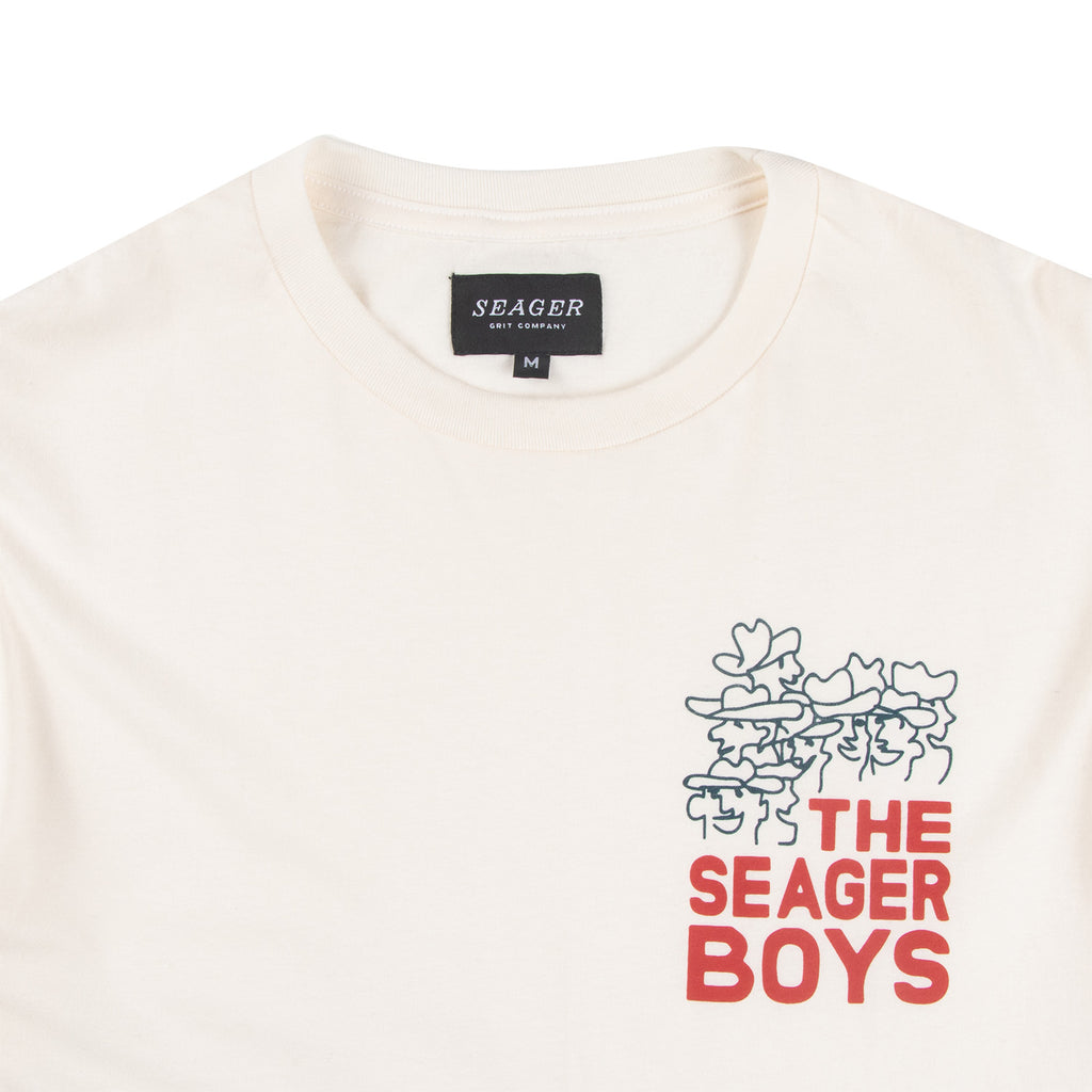 Seager Boys Tee Vintage White