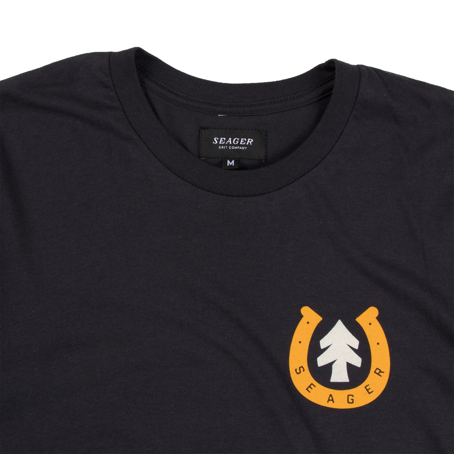 Seager x Huckberry Map Tee Charcoal