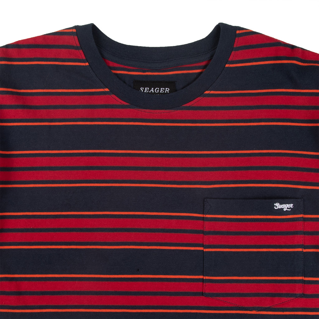 Canyon Stripe Crew Navy/Red