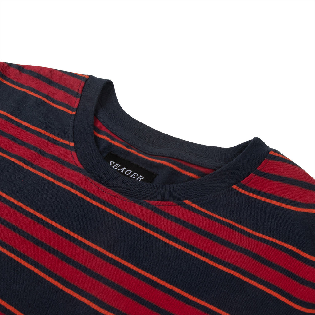 Canyon Stripe Crew Navy/Red