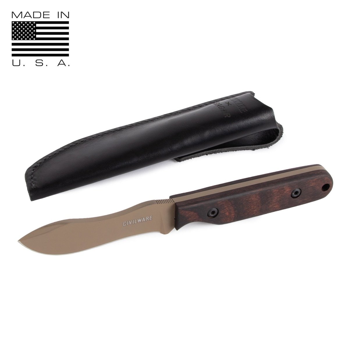 Seager x Civilware Striker [LTD] - Wood/Tan - Seager Co.